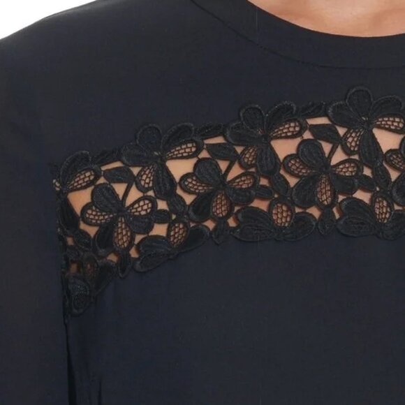 NWT A.L.C. Ardell lace panel midi dress Size 6 - Picture 3 of 16